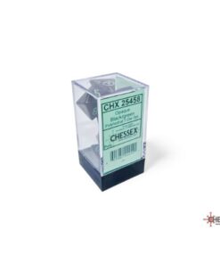 Set 7 Dadi Opaque Black/Green