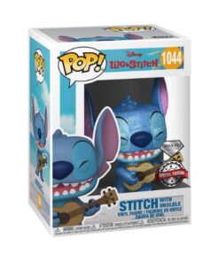 Funko POP! Disney: Lilo & Stitch - Stitch with Ukulele 1049 - Diamond - Esclusiva Il Covo del Nerd