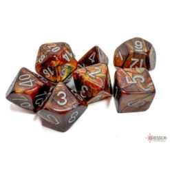 Set 7 Dadi Gemini Gold/silver