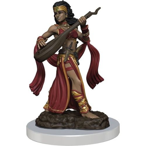 Pathfinder Battles: Premium Painted Figure - Human Bard Female