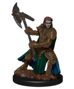 Pathfinder Battles: Premium Painted Figure - Half-Orc Fighter Female