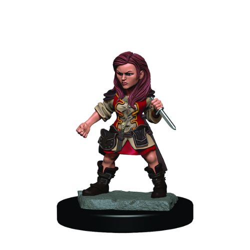 Pathfinder Battles: Premium Painted Figure - Halfling Female Rogue