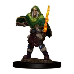 Pathfinder Battles: Premium Painted Figure - Elf Fighter Male