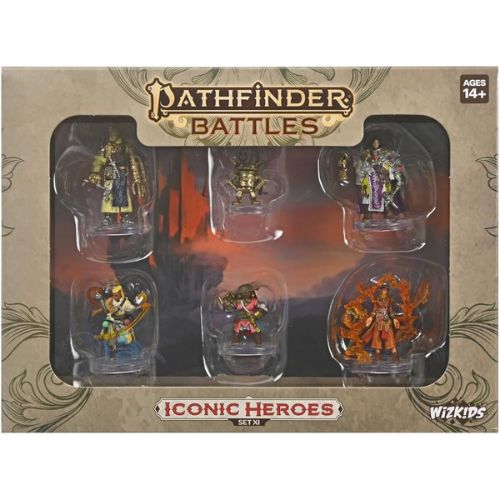 Pathfinder Battles: Premium Painted Figure - Iconic Heroes XI Boxed Set