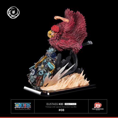 Alternative view of Eustass Kid Figure Ikigai One Piece Limited Edition - 43 cm - Tsume Art
