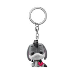 Funko POP! Keychain: Winnie The Pooh - Eeyore Flocked Limited Edition