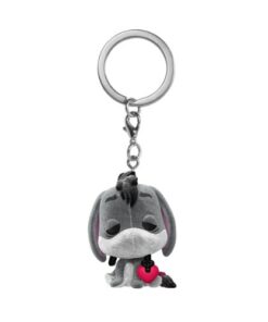Funko POP! Keychain: Winnie The Pooh - Eeyore Flocked Limited Edition