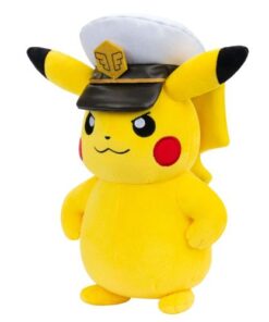Pokémon Captain Pikachu 20 cm - Pokémon Plush Figure Jazwares