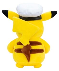 Pokémon Captain Pikachu 20 cm - Pokémon Plush Figure Jazwares