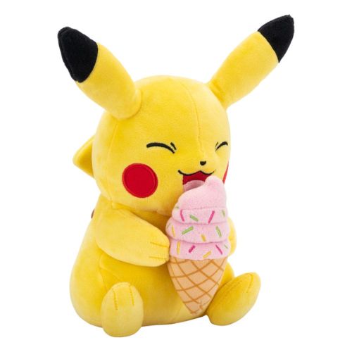 Pokémon Sunglasses Pikachu with Ice Cream 20 cm - Pokémon Plush Figure Jazwares