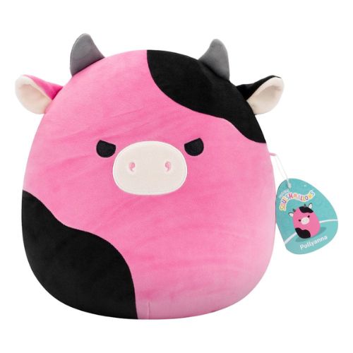 Pollyanna the Black and Pink Cow 30 cm Squishmallows - Plush Figure Jazwares