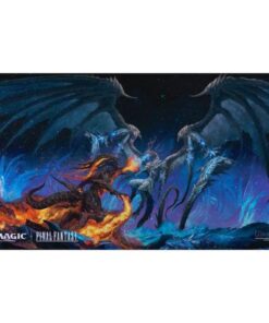 Final Fantasy Bahamut and Ifrit Holofoil Playmat for Magic: The Gathering - Ultra Pro