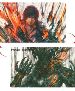Final Fantasy Clive, Ifrit’s Dominant / Ifrit, Warden of Inferno Double-Sided Playmat for Magic: The Gathering - Ultra Pro