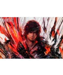 Final Fantasy Clive, Ifrit’s Dominant / Ifrit, Warden of Inferno Double-Sided Playmat for Magic: The Gathering - Ultra Pro