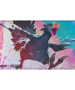 Final Fantasy Traveling Chocobo (black) Holofoil Playmat for Magic: The Gathering - Ultra Pro