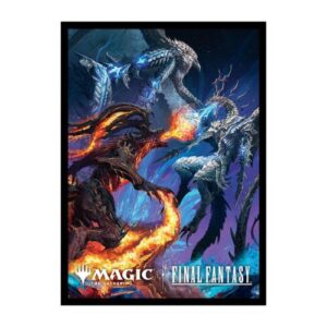Final Fantasy Bustine Protettive Apex (100 pz..) Bahamut and Ifrit per Magic: The Gathering - Ultra Pro