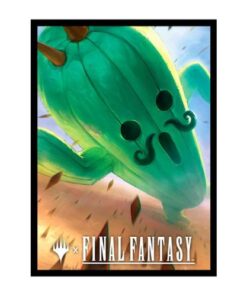 Final Fantasy Bustine Protettive Apex (100 pz..) Jumbo Cactuar per Magic: The Gathering - Ultra Pro