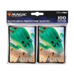 Final Fantasy Bustine Protettive Apex (100 pz..) Jumbo Cactuar per Magic: The Gathering - Ultra Pro