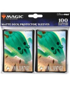 Final Fantasy Bustine Protettive Apex (100 pz..) Jumbo Cactuar per Magic: The Gathering - Ultra Pro