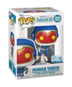 Funko POP! Marvel: The Fantastic 4: First Step - Human Torch 1521 Limited Edition