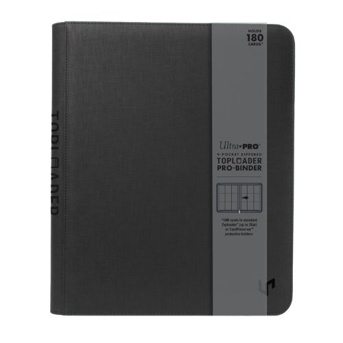 9-Pocket Premium Zippered PRO-Binder TOPLOADER - Ultra Pro