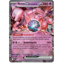 Pokémon TCG - Collezione Mewtwo‑ex del Team Rocket ITA