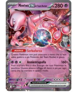 Pokémon TCG - Collezione Mewtwo‑ex del Team Rocket ITA