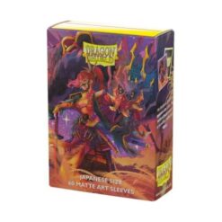 Matte Art The Fallen Japanese Sleeves (60) Dragon Shield