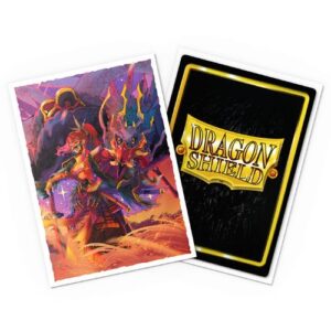 Matte Art The Fallen Japanese Sleeves (60) Dragon Shield