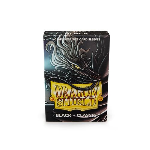 Classic Black Sleeves - Dragon Shield Japanese (60)