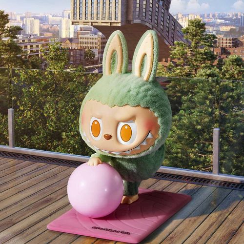Labubu - THE MONSTERS Lazy Yoga Series Figures - Popmart