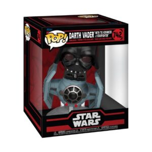 Funko POP! Rides Deluxe: Star Wars - Darth Vader with the Advanced n.1 Starfighter 742