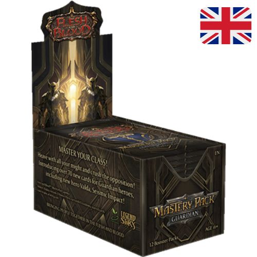 Mastery Pack Guardian ENG Booster Display (12 Packs) - Flesh & Blood TCG