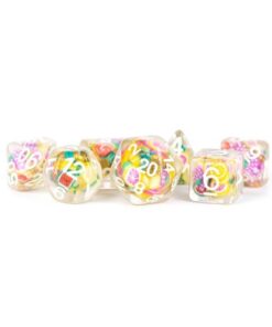 Set 7 FanRoll Dice Set Fruit (7)