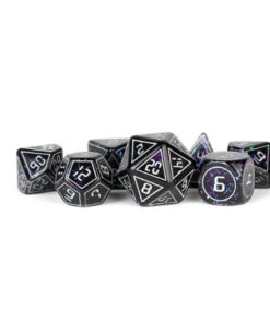 Set 7 FanRoll Dice Set Framed Void (7)
