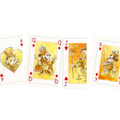 Topolino n. 3638 con carte da gioco - Mazzo Rosso