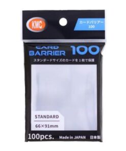 Standard Sleeves - Card Barrier -100 Sleeves - KMC
