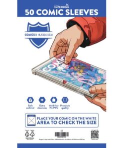 Buste protettive Comics - 50 buste (18,5 X 26,5)