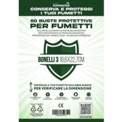 Buste protettive Bonelli 3 - 50 buste (18,6 X 22,7)
