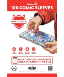 Buste protettive manga 3 - 100 buste (15,0 X 19,0)