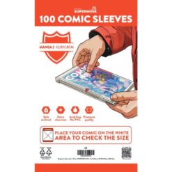 Buste protettive manga 2 - 100 buste (13,1 X 17,8)
