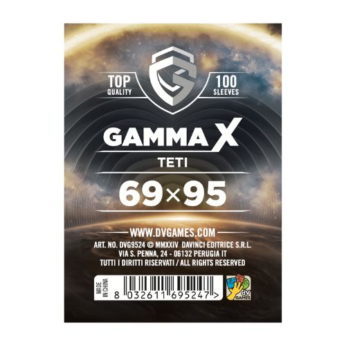 GAMMA X - Teti (69×95) - Bustine Protettive (100)