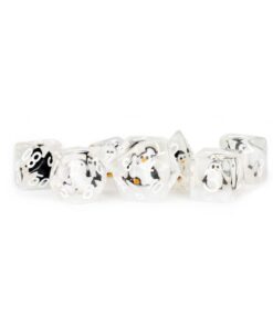 Set 7 FanRoll Dice Set Penguin (7)