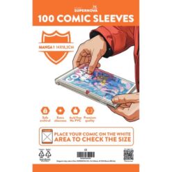 Buste protettive manga 1 - 100 buste (14,0 X 18,3)