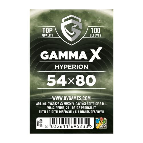 Gamma X Hyperion - (54×80) - Bustine Protettive (100)