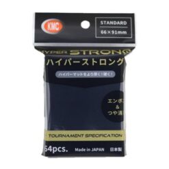 Standard Sleeves - Hyper Strong Black - 80 Sleeves - KMC