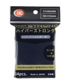 Standard Sleeves - Hyper Strong Black - 80 Sleeves - KMC