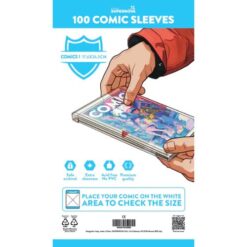 Buste protettive Comics 1 - 100 buste (17,6 X 26,5)