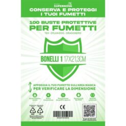 Buste protettive Bonelli 1 - 100 buste (17,0 X 21,3)