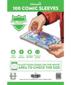 Buste protettive Bonelli 1 - 100 buste (17,0 X 21,3)